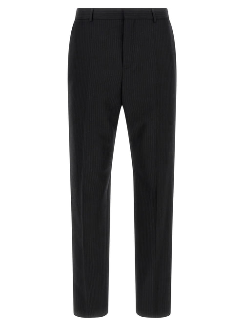 Saint Laurent Black Wool Dress Pants