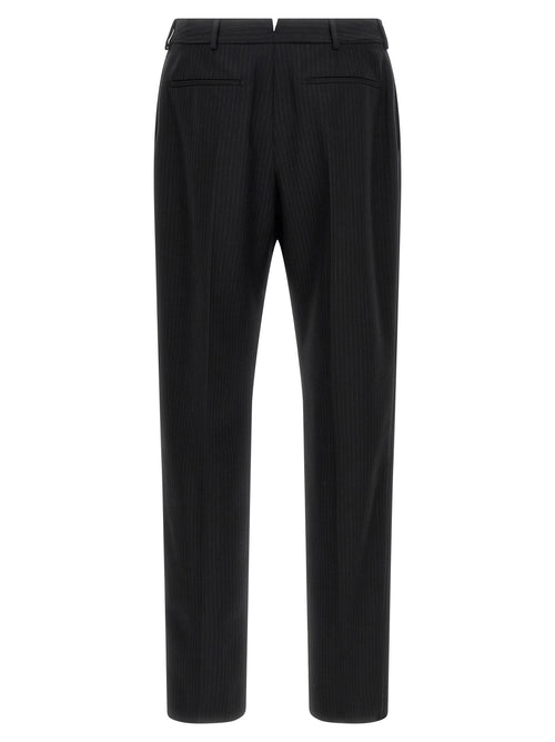 Saint Laurent Black Wool Dress Pants
