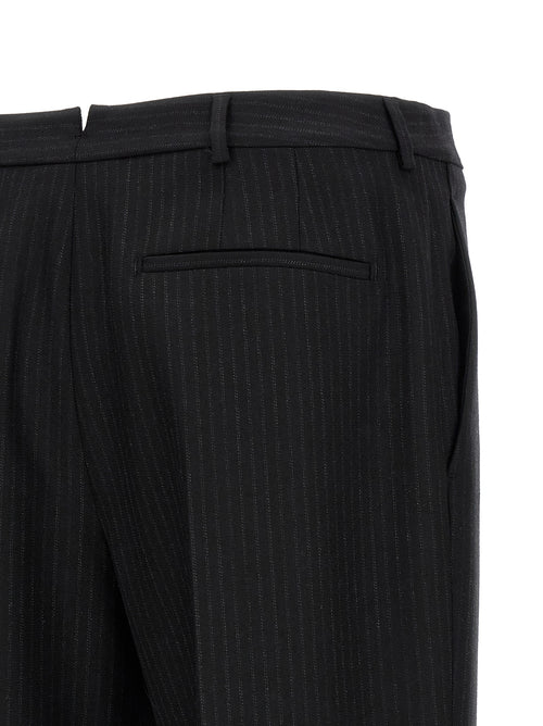 Saint Laurent Black Wool Dress Pants