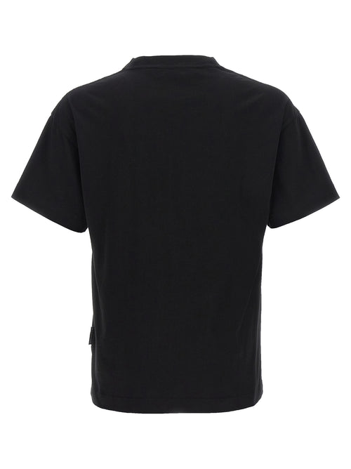 Palm Angels Black Cotton T-Shirt