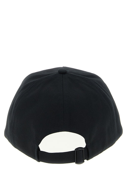 Moncler Black Cotton Cap (Baseball Hat)