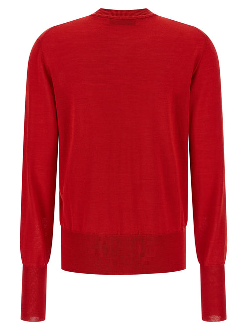 Vivienne Westwood Red Wool Cardigan