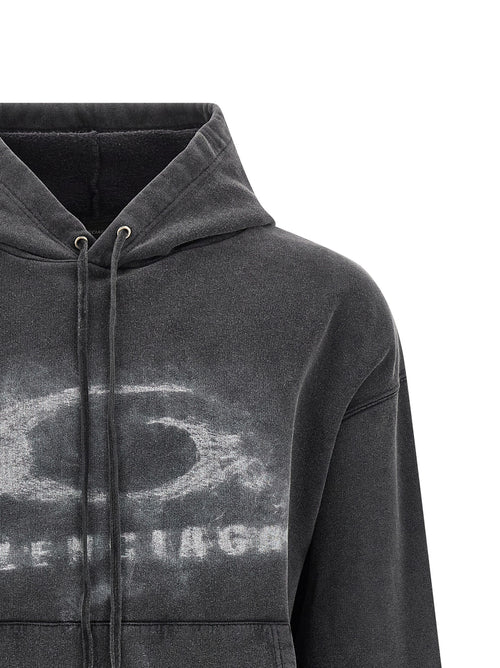 Balenciaga Bicolor Cotton Sweatshirt
