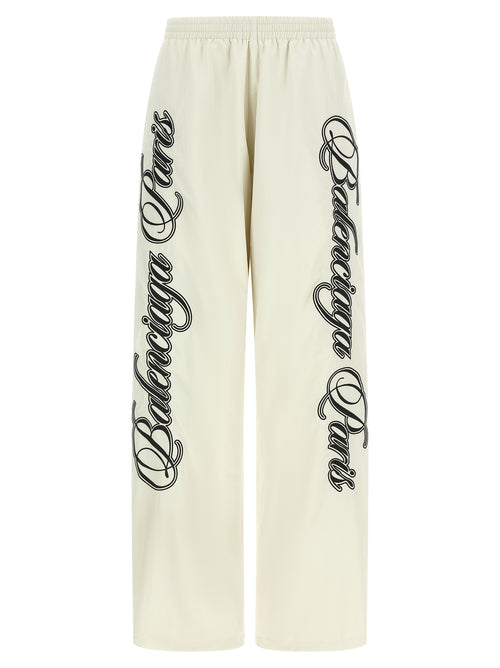 Balenciaga Multicolor Polyamide Athletic Pants