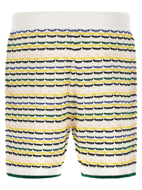 Casablanca Multicolor Cotton Bermuda Shorts