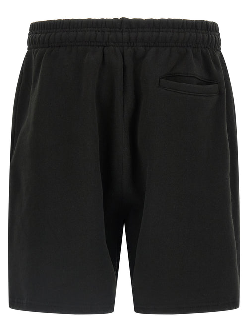 Entire Studios Black Cotton Bermuda Shorts
