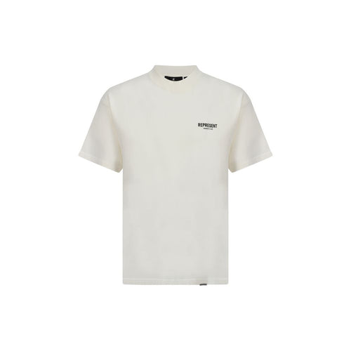 Represent White Cotton T-Shirt