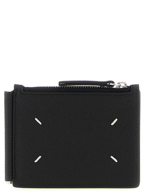 Maison Margiela Black Leather Leather Wallet