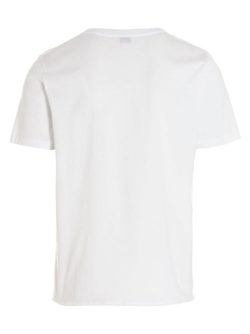 Saint Laurent White Cotton T-Shirt
