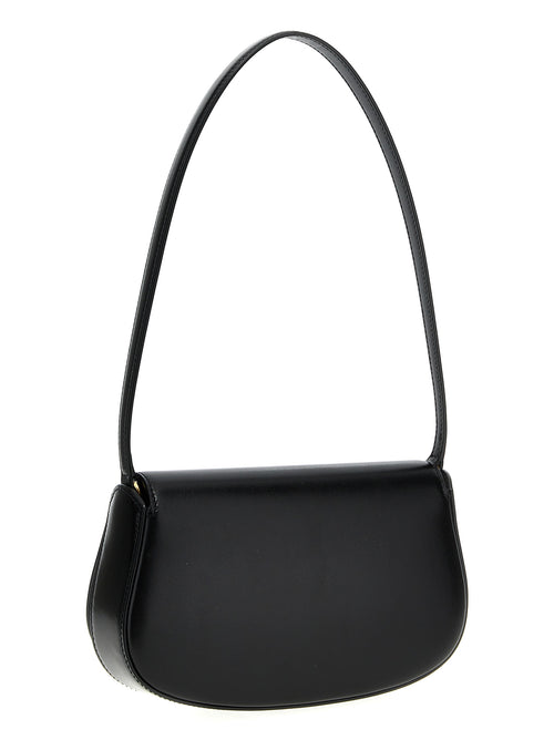 Saint Laurent Black Calfskin Shoulder Bag