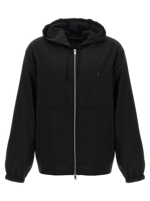 Givenchy Black Virgin Wool Sweatshirt