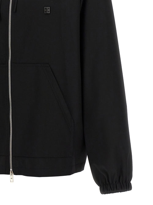 Givenchy Black Virgin Wool Sweatshirt