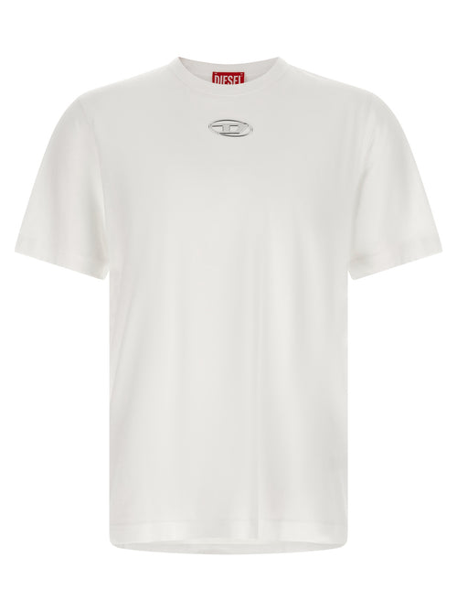 Diesel White Cotton T-Shirt