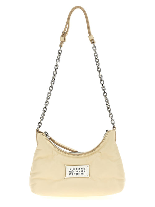 Maison Margiela White Lamb Leather Shoulder Bag