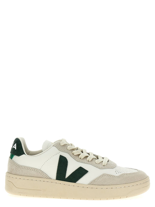 Veja Bicolor Leather Low Top Sneakers
