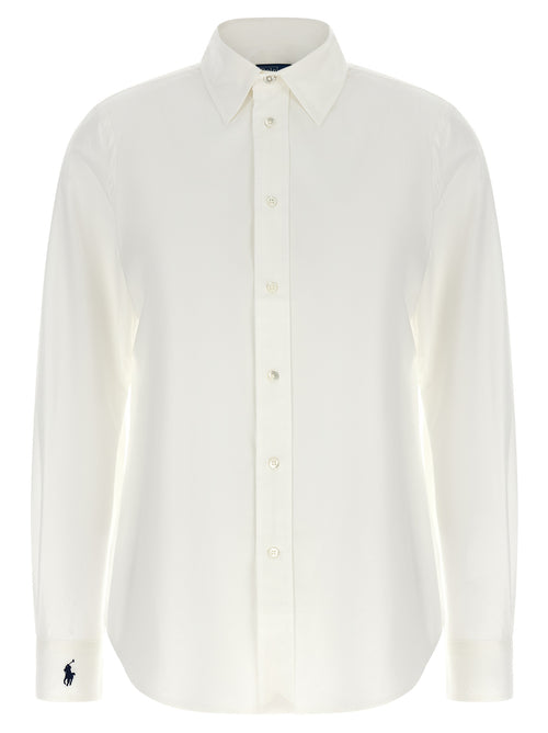 Polo Ralph Lauren White Cotton Blouse
