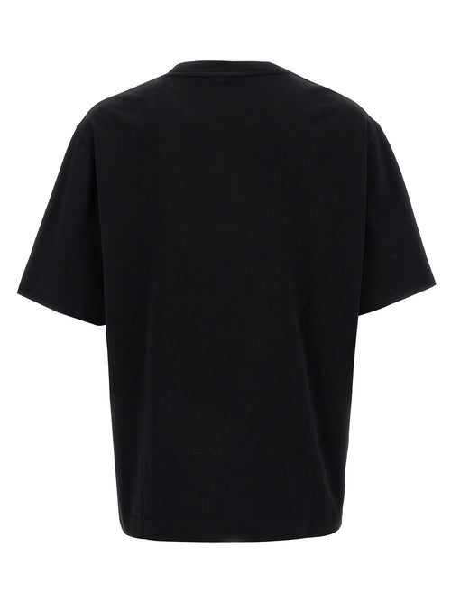 Maison Kitsuné Black Cotton T-Shirt