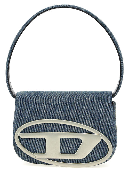 Diesel Blue Cotton Shoulder Bag