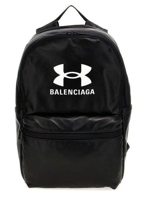 Balenciaga Bicolor Lamb Leather Backpack