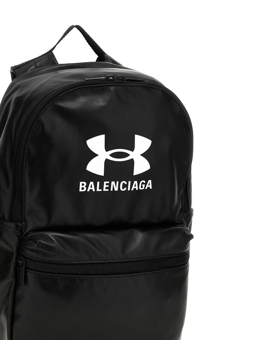 Balenciaga Bicolor Lamb Leather Backpack