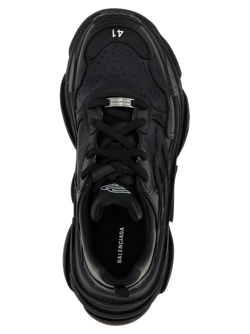 Balenciaga Black Polyethylene Athletic Sneakers