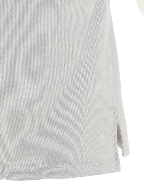Balenciaga Gray Cotton Polo Shirt