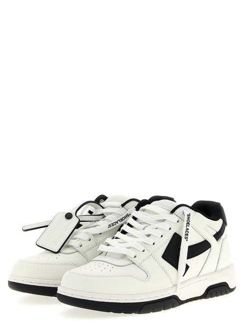 Off-White Bicolor Recycled Polyester Sneakers