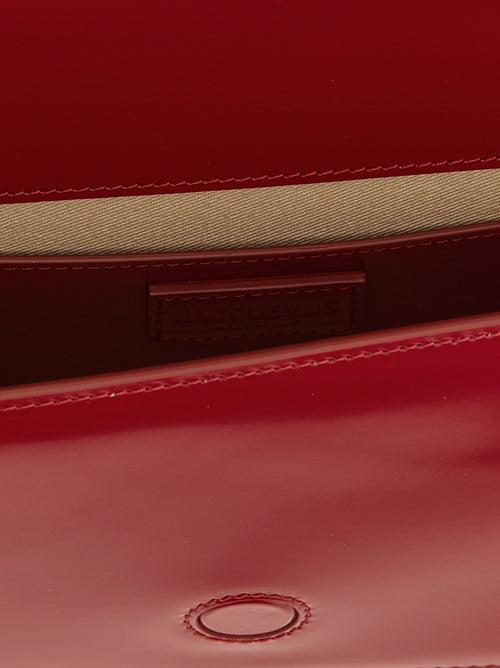 Jacquemus Red Calfskin Shoulder Bag