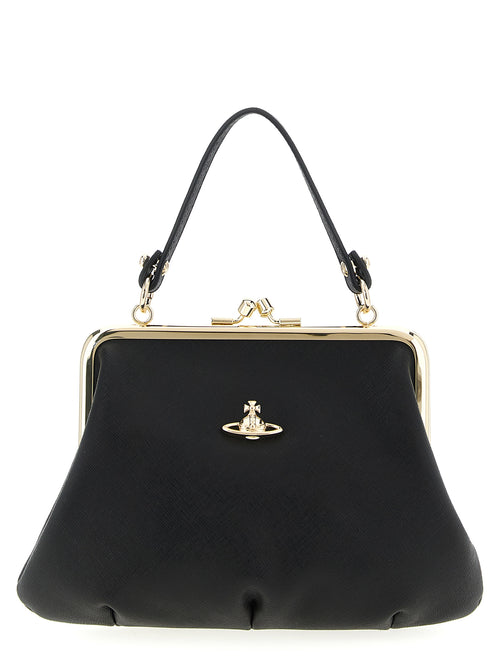 Vivienne Westwood Black Cowhide Handbag