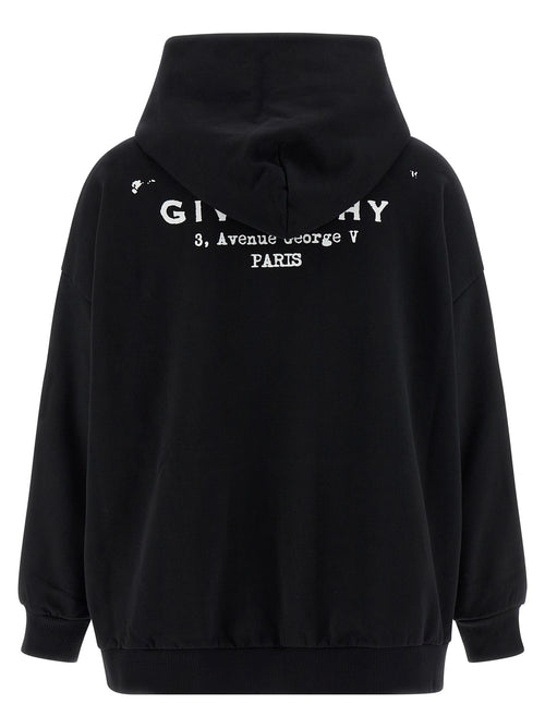 Givenchy Bicolor Cotton Hoodie