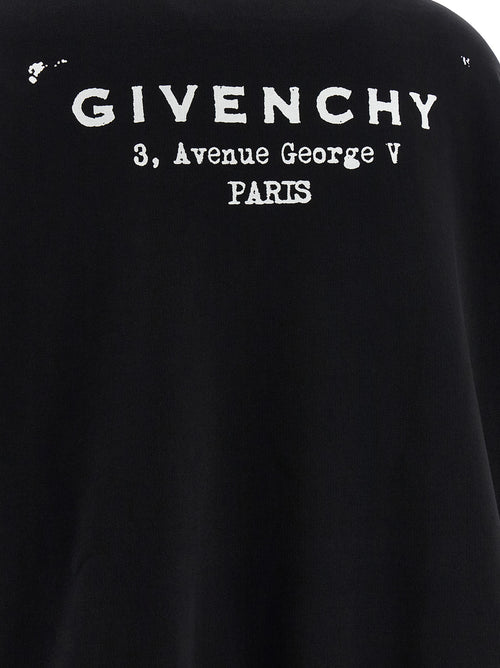 Givenchy Bicolor Cotton Hoodie