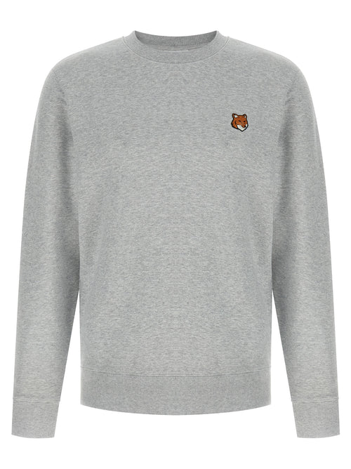 Maison Kitsuné Gray Cotton Sweatshirt