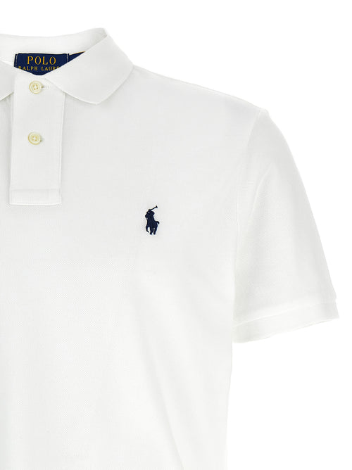 Polo Ralph Lauren White Cotton Polo Shirt
