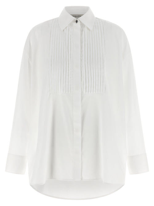 Golden Goose White Cotton Blouse