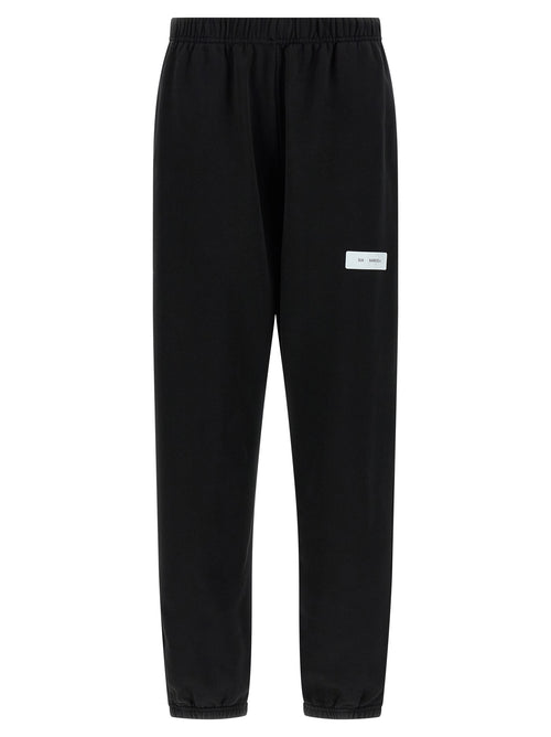MM6 Maison Margiela Black Cotton Joggers (Workout Pants)