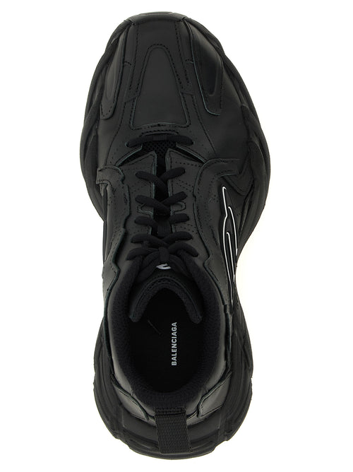 Balenciaga Black Calfskin Athletic Sneakers