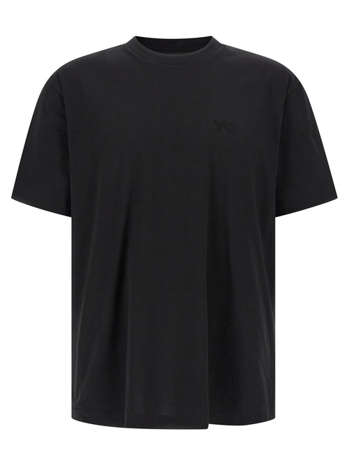 Y-3 Black Cotton T-Shirt