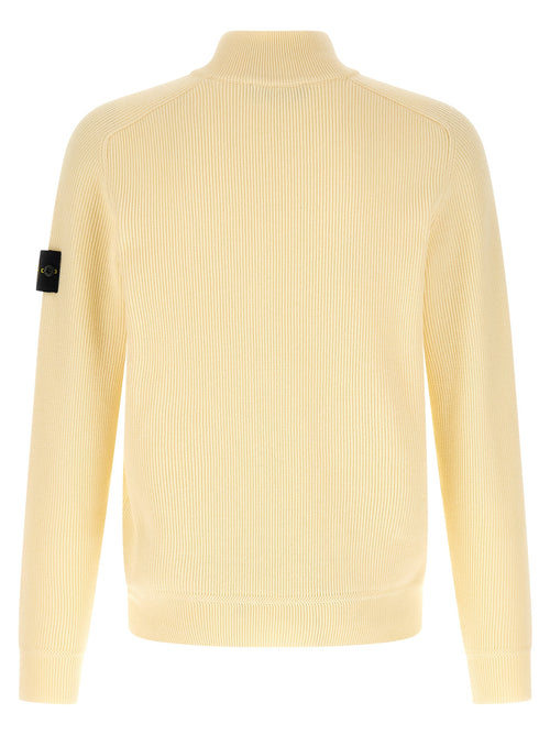 Stone Island Beige Cotton Cardigan