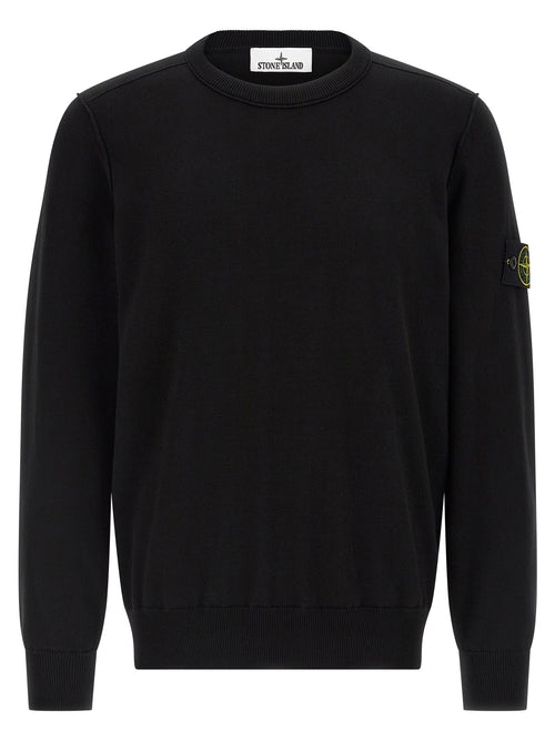 Stone Island Black Cotton Cardigan