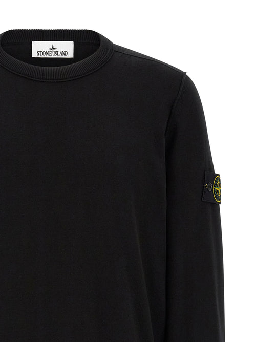 Stone Island Black Cotton Cardigan