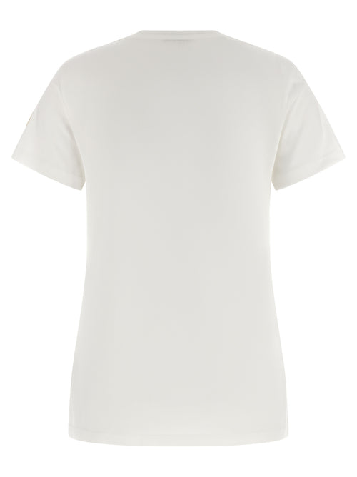 Moncler White Cotton T-Shirt