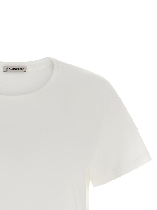 Moncler White Cotton T-Shirt