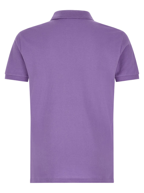 Polo Ralph Lauren Purple Cotton Polo Shirt