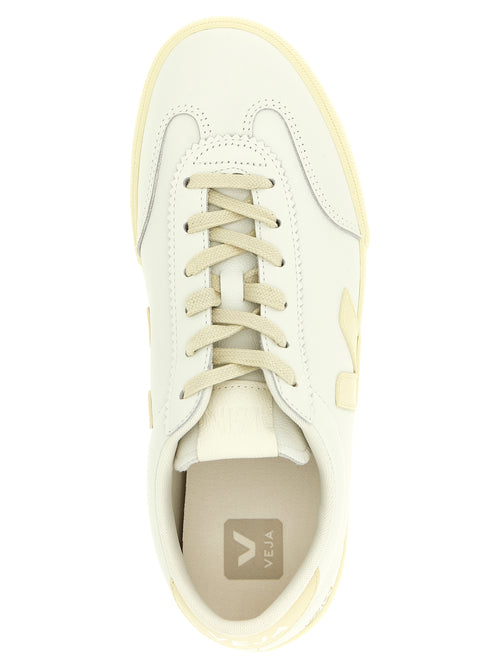 Veja White Calfskin Sneakers