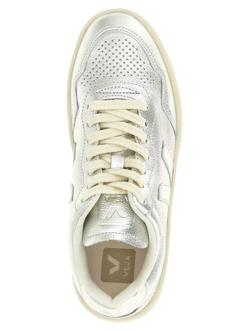 Veja Silver Genuine Leather Low Top Sneakers