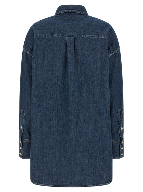 Polo Ralph Lauren Blue Cotton Blouse