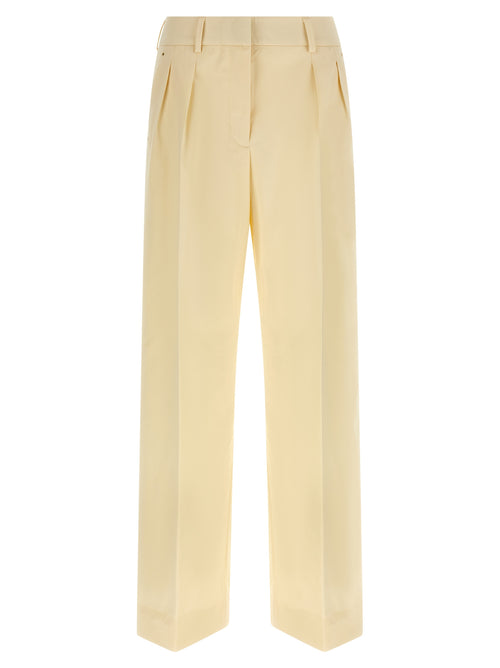 Moncler Beige Cotton Dress Pants