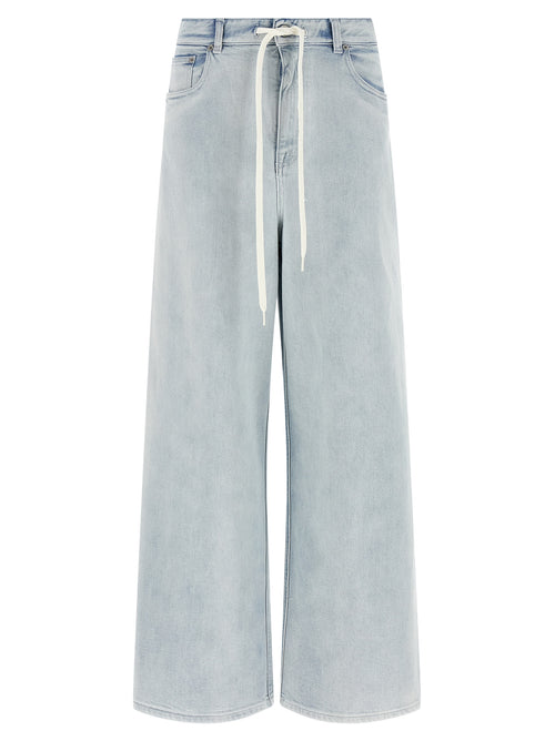 MM6 Maison Margiela Blue Cotton Jeans Denim