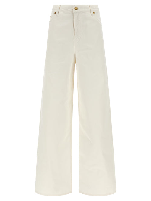 Golden Goose White Cotton Boyfriend Jeans