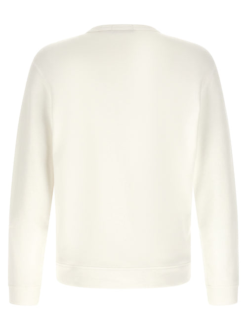 Polo Ralph Lauren White Cotton Sweatshirt